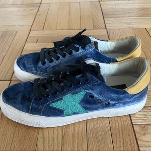 Golden Goose Velvet Sneakers, size 36